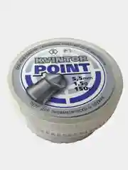 Пули для пневматики  Kvintor Квинтор Point  5,5 мм 1,5 г. 150 шт