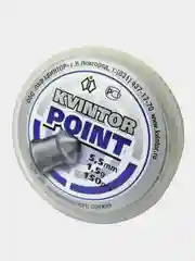 Пули для пневматики  Kvintor Квинтор Point  5,5 мм 1,5 г. 150 шт