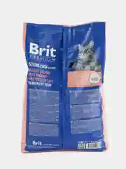 BRIT PREMIUM, Сухой корм с лососем и кур. д/стер кош "Cat Sterilised Salmon&Chicken", 8 кг
