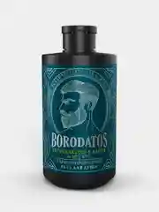 Парфюмированный гель для душа BORODATOS "Морская соль & Лайм & Мускус", 400 мл