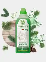 Средство для пола SYNERGETIC "Хвойная свежесть" антибактериальное, 750мл