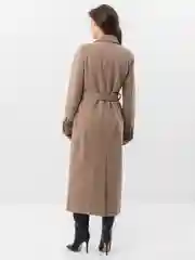 Золотистый хаки пальто женское, демисезон