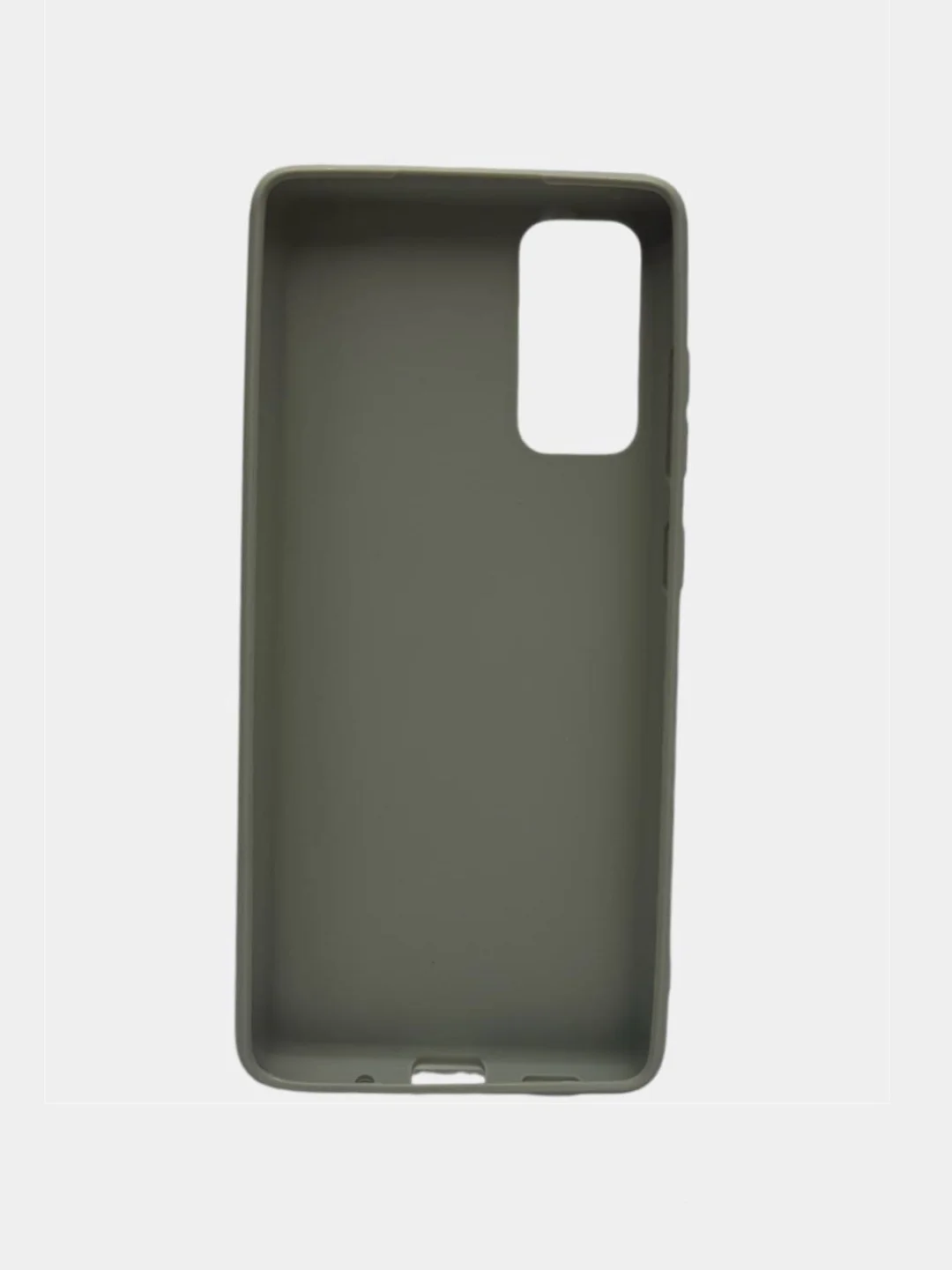Серебряный силиконовый чехол TPU для Samsung S20 FE / S20 Lite