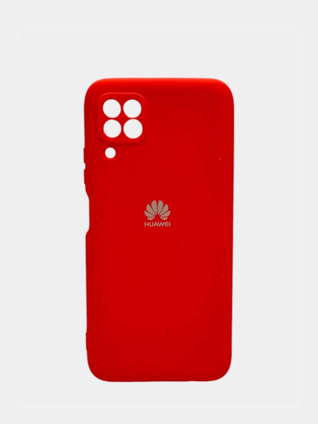 Красный чехол Soft-touch ля Huawei P40 Lite / nova 6SE / nova 7i