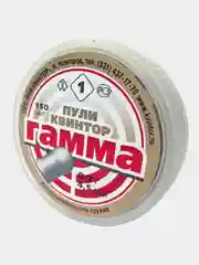 Пули для пневматики Kvintor Квинтор Гамма №1  4,5 мм 0,7 г. 150 шт. Круглая голова