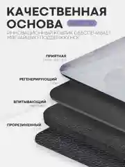 Фиолетовый коврик для ванной и туалета противоскользящий КАРТОФАН быстросохнущий, нескользящий,мрамор