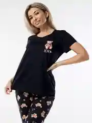 Угольный комплект для дома, женская пижама