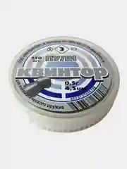 Пули для пневматики Kvintor Квинтор №3  4,5 мм 0,5 г. 150 шт. Оживальные пули