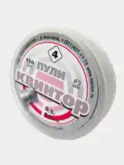 Пули для пневматики Kvintor Квинтор №4  4,5 мм 0,5 г. 150 шт. Скругленная голова