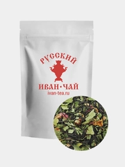 Иван чай Русский Иван-чай, со смородиной, яблоком и шиповником в дой паке, 75 г