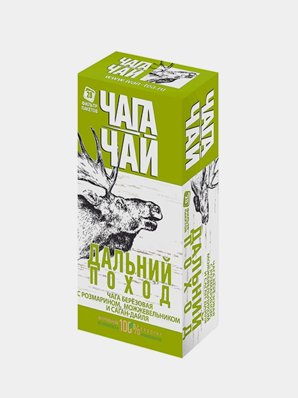 Чага-чай "Дальний поход", фильтр пакеты, 30 г