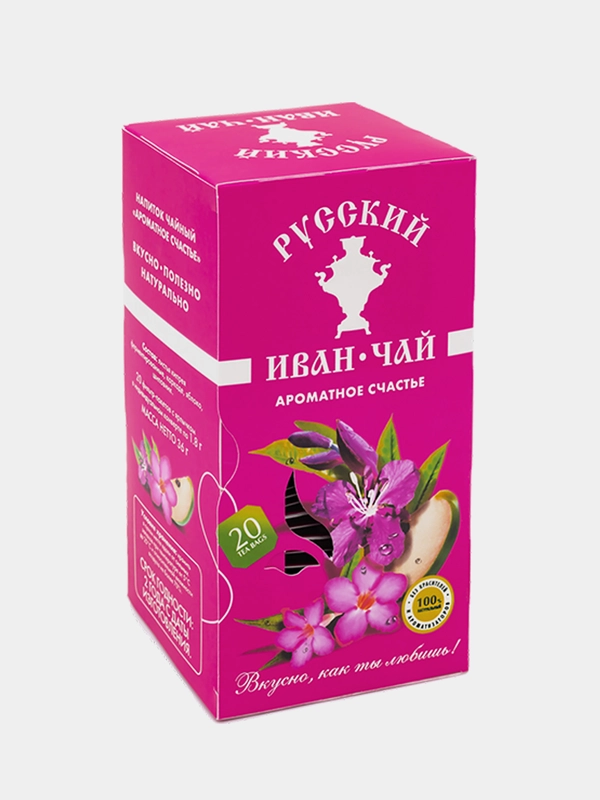 Иван чай Русский Иван-чай "Ароматное счастье", 20 пакетиков