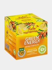 Иван- чай Живи настоящим "GREEN ENERGY, Заряд бодрости", в саше, 50 г