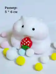 Мятный игрушки антистресс сквиш лапка Кошачья/таба лапа большая, котик/капибара/куроми/орео/хомяк