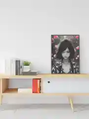 Картина по номерам на холсте с подрамником "Цвет японской Сакуры", аниме, 40*50