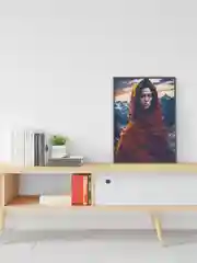 Картина по номерам на холсте с подрамником "Утро в Тибете", 40*50
