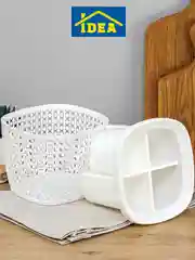 Белый сушилка для столовых приборов ПИРУЛА IDEA