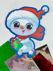Аппликация фольгой на новый год снеговик новогодний набор для творчества