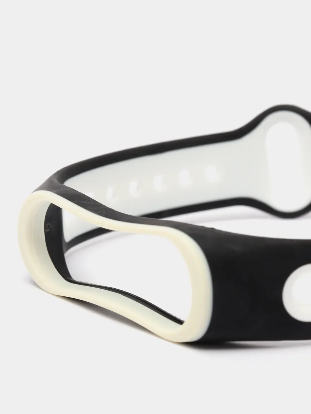 Темно-синий силиконовый ремешок спортивный для Xiaomi Mi Band 3 / 4 / 5/ 6