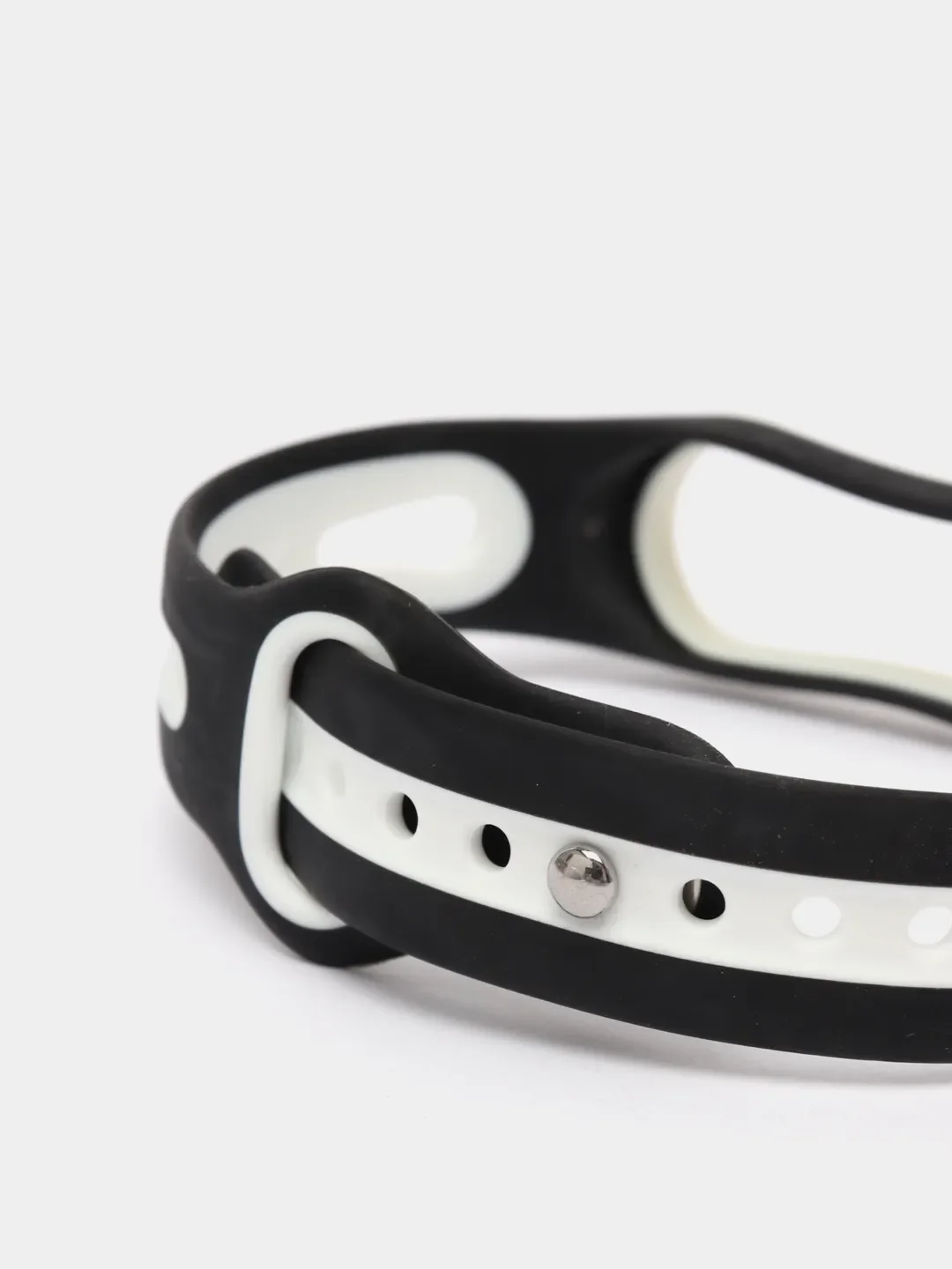 Темно-синий силиконовый ремешок спортивный для Xiaomi Mi Band 3 / 4 / 5/ 6