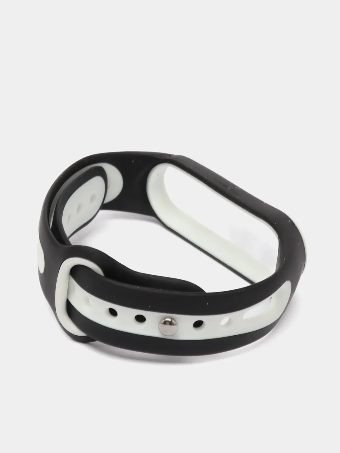 Темно-синий силиконовый ремешок спортивный для Xiaomi Mi Band 3 / 4 / 5/ 6
