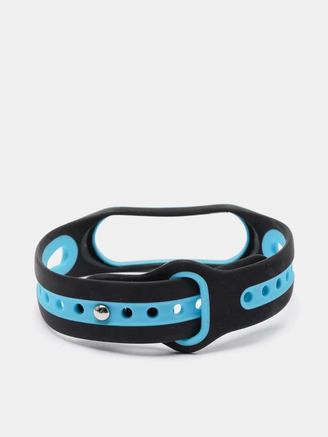 Розовый силиконовый ремешок спортивный для Xiaomi Mi Band 3 / 4 / 5/ 6
