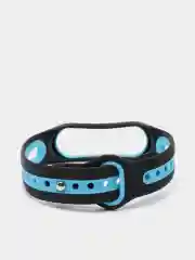 Розовый силиконовый ремешок спортивный для Xiaomi Mi Band 3 / 4 / 5/ 6