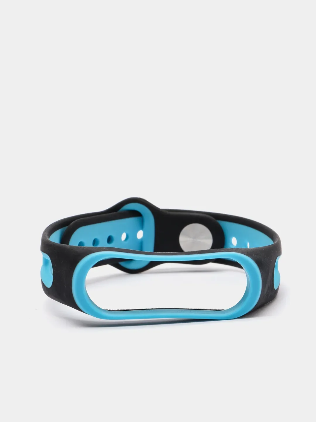 Розовый силиконовый ремешок спортивный для Xiaomi Mi Band 3 / 4 / 5/ 6