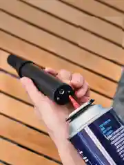 Мощная туристическая турбо зажигалка газовая