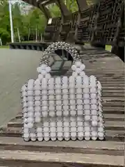 Кремовый сумка женская из бусин, ручной работы