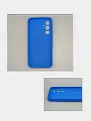 Синий чехол для Samsung Galaxy A54 / самсунг А54, цветная накладка