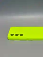 Салатовый чехол для Samsung Galaxy A54 / самсунг А54, цветная накладка