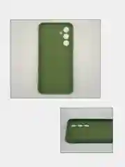 Зелёный хаки чехол для Samsung Galaxy A54 / самсунг А54, цветная накладка