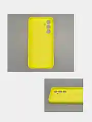 Желтый чехол для Samsung Galaxy A54 / самсунг А54, цветная накладка