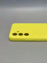 Желтый чехол для Samsung Galaxy A54 / самсунг А54, цветная накладка