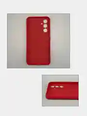 Багровый чехол для Samsung Galaxy A54 / самсунг А54, цветная накладка