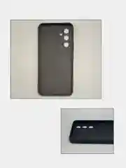 Черный чехол для Samsung Galaxy A54 / самсунг А54, цветная накладка