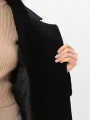 Разноцветный пальто женское, демисезон