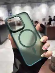 Тёмно-зелёный чехол для iPhone 16 Pro, 16, 12, 13, 15 Pro Max, 11, 14 Pro Max, iphone 14, противоударный
