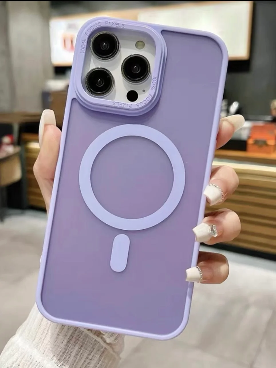 Сиреневый чехол для iPhone 16 Pro, 16, 12, 13, 15 Pro Max, 11, 14 Pro Max, iphone 14, противоударный