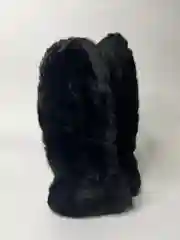 Черный варежки теплые меховые, зимние женские, UGS Fashion
