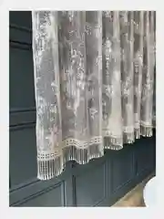 Тюль на кухню короткая 300x150