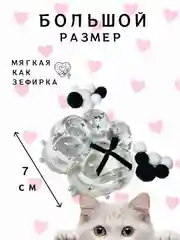 Прозрачный антистресс игрушка/Таба сквиш лапка/лапка котика/хомячок/котик