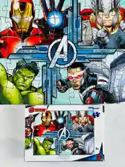 Мозаика пазл головоломка мстители мини 54 элемента марвел marvel тор халк железный человек