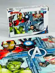 Мозаика пазл головоломка мстители мини 54 элемента марвел marvel тор халк железный человек