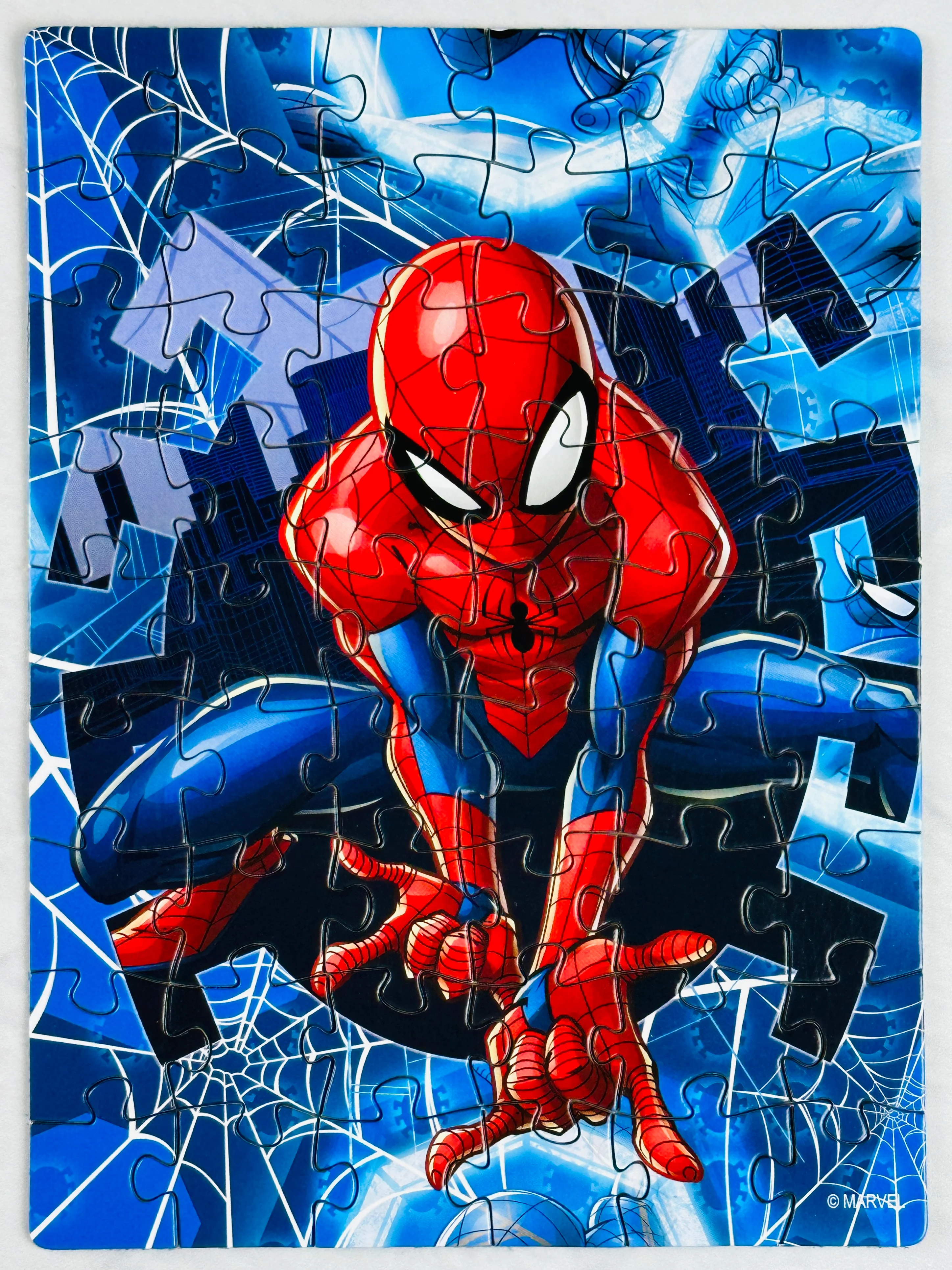 Мозаика пазл головоломка мстители мини 54 элемента марвел marvel тор халк железный человек