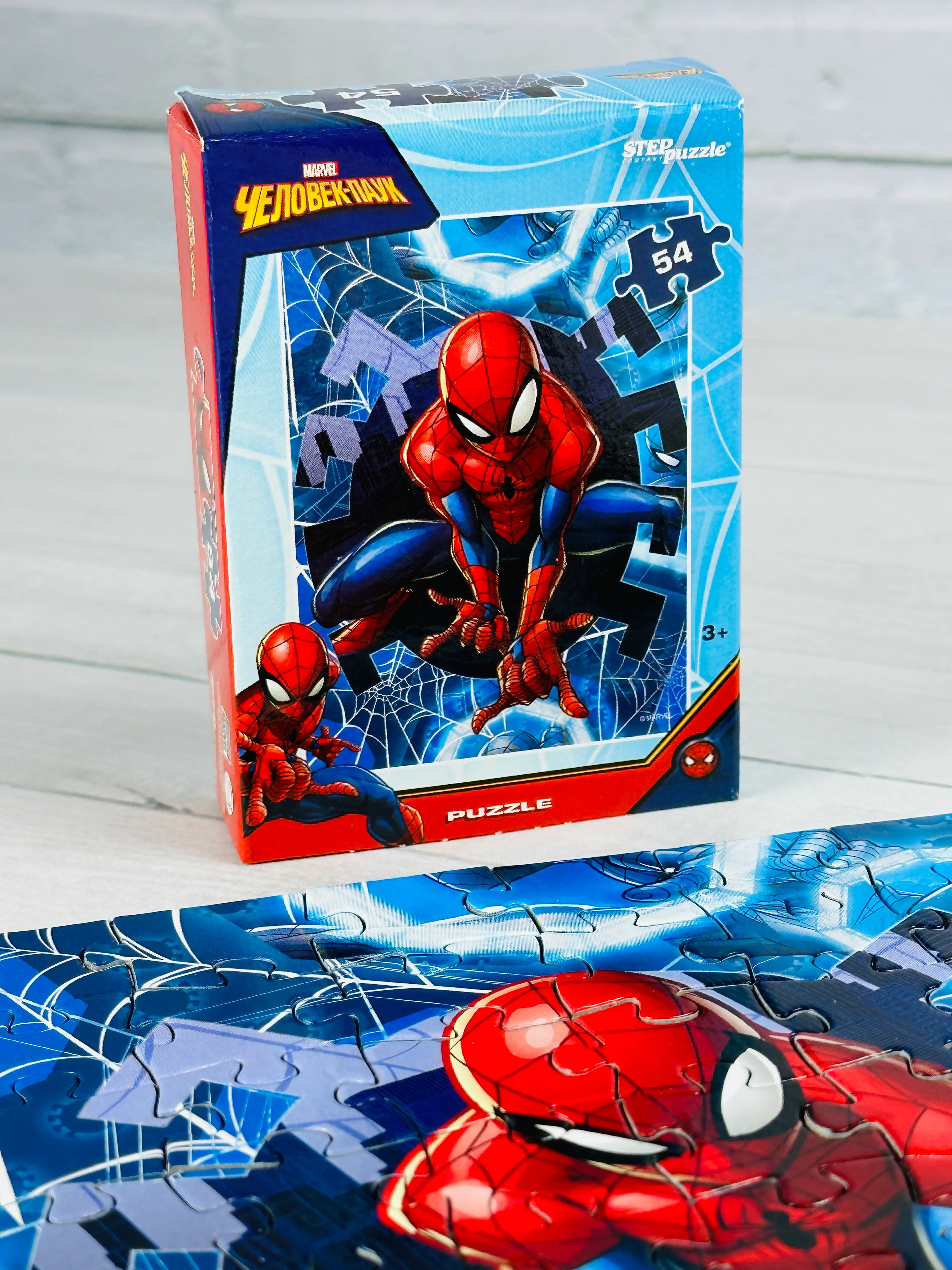 Мозаика пазл головоломка мстители мини 54 элемента марвел marvel тор халк железный человек
