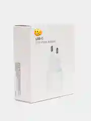 Блок быстрой зарядки Android и iPhone Type-C ORG. Как родной iPhone блок питания