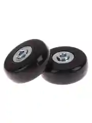 Черный колеса для чемодана, ремкомплект, 2 штуки (60mmx18mm)