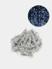Гирлянда штора новогодняя. Занавес, светодиодная нить. Белый холодный свет. Удлинитель 5м